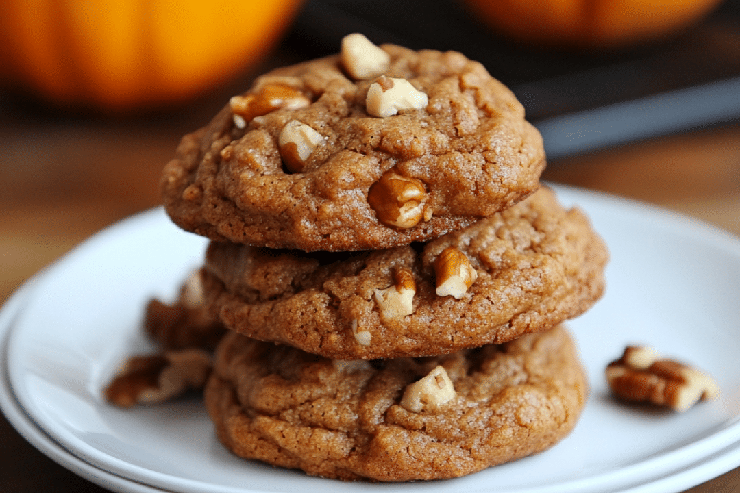 pumpkin cookies, fall cookies, soft cookies, pumpkin spice, autumn cookies, chewy cookies, pumpkin dessert, holiday cookies