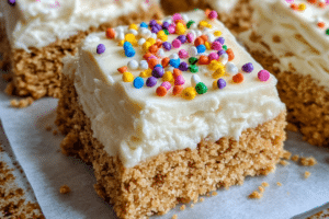 Graham crackers, frosting, no-bake dessert, easy bars, quick dessert, sweet treat, snack