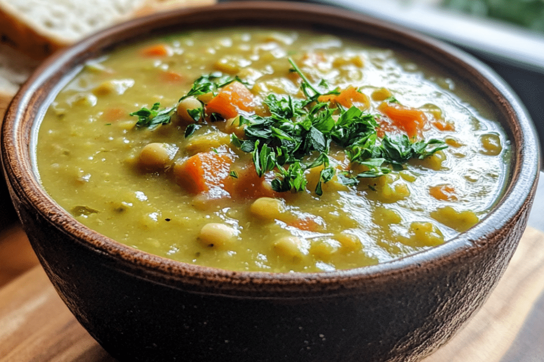 split pea soup, ham hock soup, hearty soup, comfort soup, split peas, pea soup recipe, homemade split pea soup