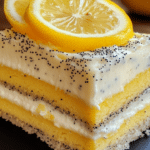 Lemon Cake, Mousse Cake, Greek Yogurt Cake, Poppy Seed Cake, No-bake Dessert, Lemon Dessert, Light Cake