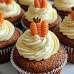 carrot cupcakes, carrot cake cupcakes, cream cheese frosting, spiced cupcakes, homemade cupcakes, Easter cupcakes, fall desserts