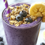 Blueberry Smoothie, Banana Smoothie, Healthy Smoothie, Protein Smoothie, Greek Yogurt Smoothie, Quick Breakfast, Vegan Smoothie, Antioxidant Smoothie