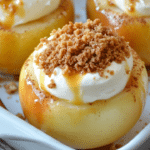 Stuffed Apples, Cheesecake Baked Apples, Fall Dessert, Caramel Baked Apples, Easy Dessert, Apple Dessert