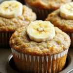 banana bread muffins, banana muffins, fluffy muffins, quick banana muffins, easy muffin recipe