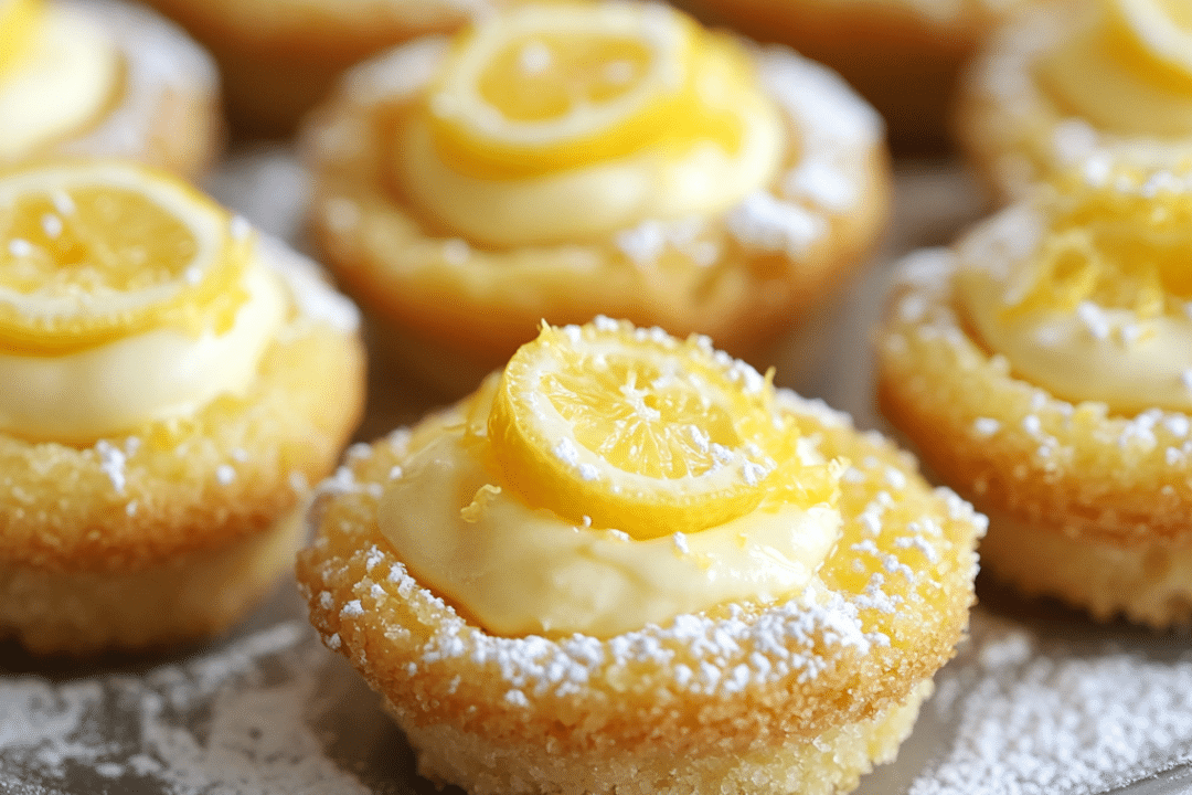 lemon cookie cups, zesty cookies, lemon desserts, mini cookies, citrus desserts