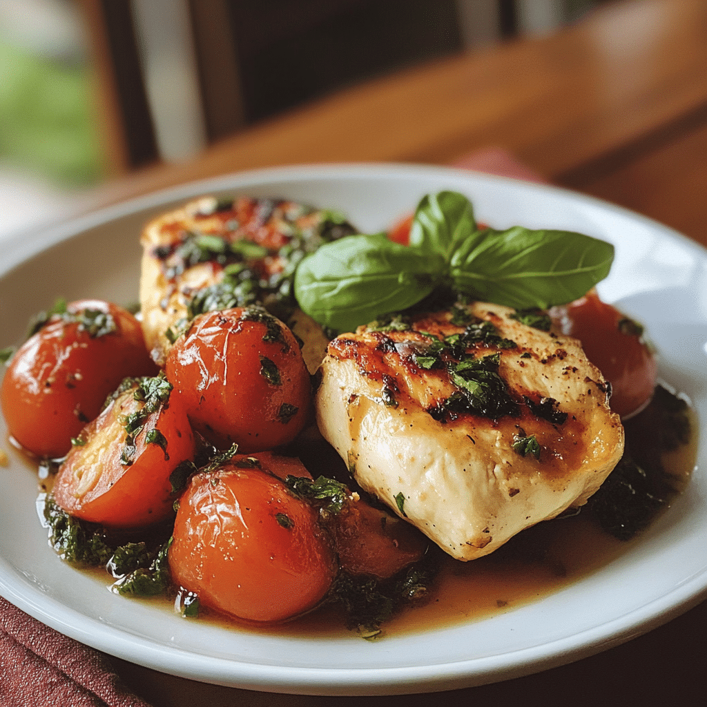 Chicken caprese, chicken with mozzarella, Caprese, balsamic chicken, healthy chicken recipe