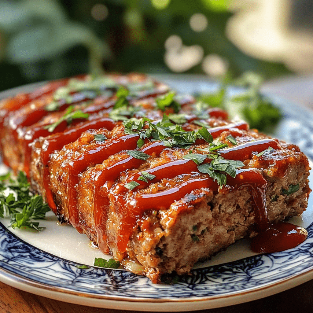 chicken meatloaf, healthy meatloaf, baked meatloaf, ground chicken recipe, comfort food