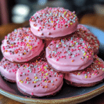 Chocolate Covered Strawberry Cookies,Strawberry Cookies, Chocolate Covered Cookies, Sweetheart Treat, Easy Cookies, Valentine’s Day,