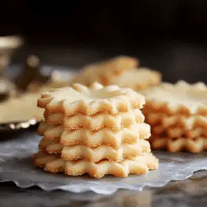 Whipped Shortbread Cookies
