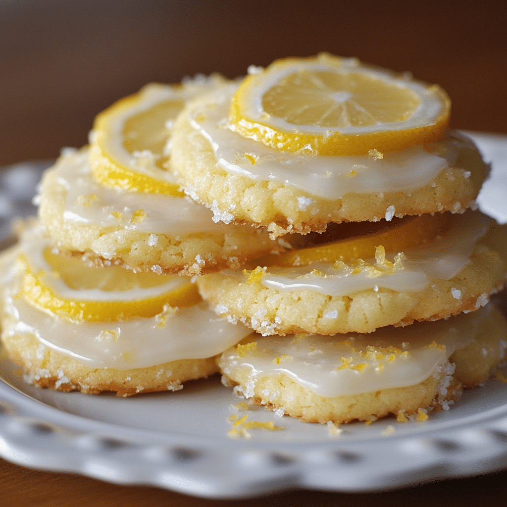 Zesty Lemon Meltaway Cookies